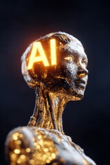 Fintech interface overridden by AI economic regulator, AI manipulation of economy