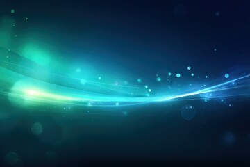 Vibrant Light Trails in a Night Sky