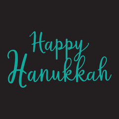 Happy Hanukkah Calligraphy Text Design,Elegant Happy Hanukkah Typography Vector,Handwritten Happy Hanukkah Holiday Lettering,Modern Script Happy Hanukkah Text Illustration,Stylish Happy Hanukkah 