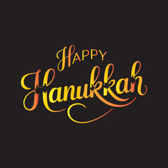 Happy Hanukkah Calligraphy Text Design,Elegant Happy Hanukkah Typography Vector,Handwritten Happy Hanukkah Holiday Lettering,Modern Script Happy Hanukkah Text Illustration,Stylish Happy Hanukkah 