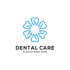 dental care  logo vector template