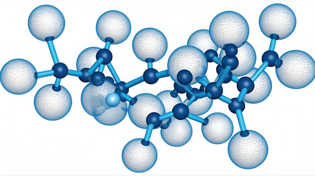 Clofibrate hyperlipidemia drug molecule (fibrate class).