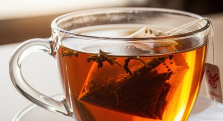 Hot Beverage Tea Cup Warm Drink Refreshing Leaf Infusion Herbal Aromatic Steam Cozy Comforting Nourishing Natural Ingredient Healthy Lifestyle Refreshment.
