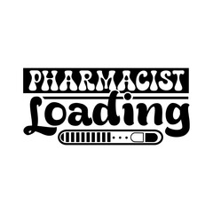 Pharmacist loading SVG Design
