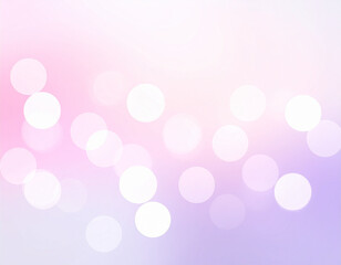 Soft Pink and Purple Bokeh Light Background