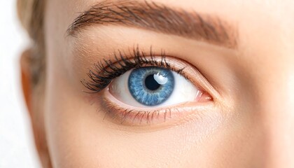 Obraz premium Close-up blue eye