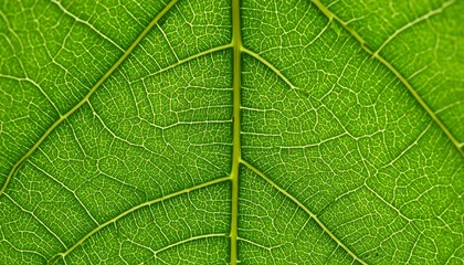 Close-up leaf vein pattern