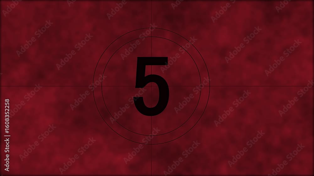Poster glowing neon 10 second countdown timer animation, ten seconds stopwatch icon animation with recyclin