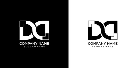 initials logo D and D