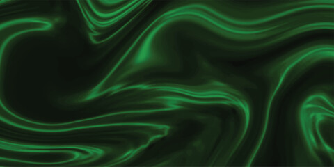 Abstract emerald green fluid art background for modern design projects and decorative concepts with flowing swirls