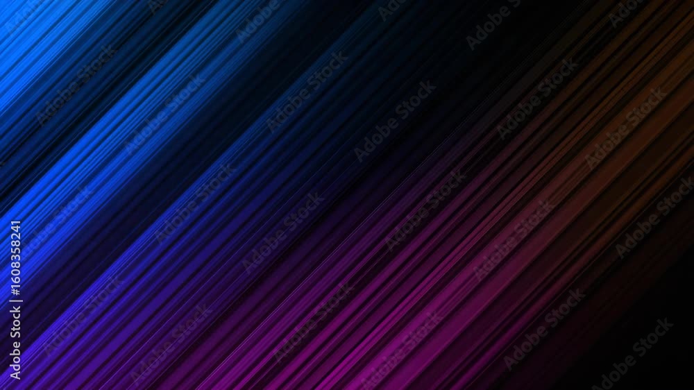 Poster dynamic abstract digital lines with neon glow in vibrant colors for modern technology visuals