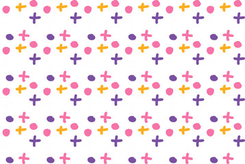seamless pattern with colorful balloons