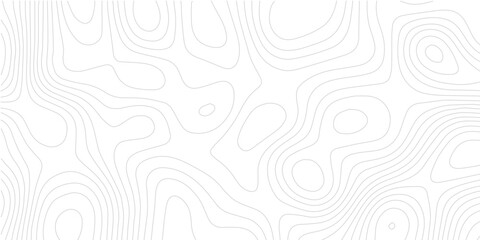 Abstract seamless pattern of blue and white geometric curves, lines, and swirls for a decorative wave textile design