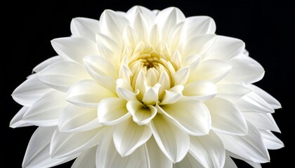 Close-up of a white dahlia (1)