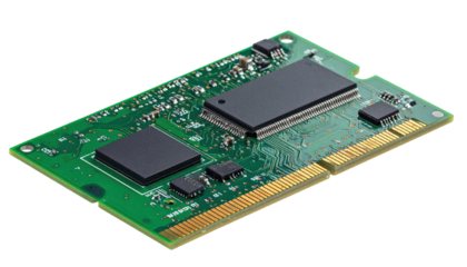 microchip circuit isolated on white background png