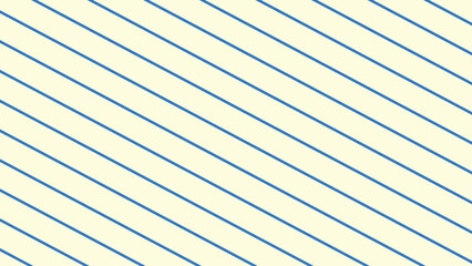 Diagonal stripes pattern background, blue and pastel yellow color ,simple minimal background