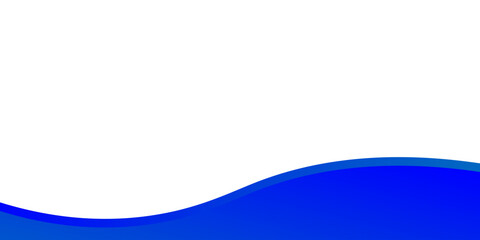 White background with blue gradient curved lines vector eps10.