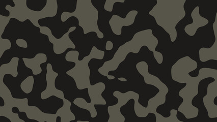 Military camouflage fabric pattern in dark cream color