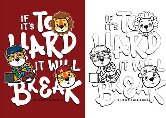 animal vector cartoon illustration graphic design