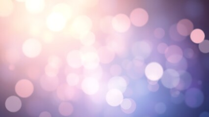 Fototapeta premium Abstract shimmering light particles with gradient colors and soft glowing bokeh, creating an atmospheric effect.