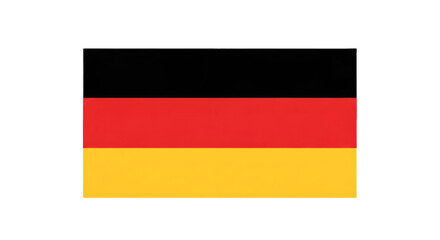 Fototapeta premium German Flag Horizontal Stripes Red Yellow Black Background Isolated Germany