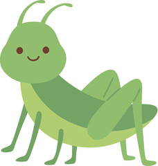 Grasshopper cute insect

