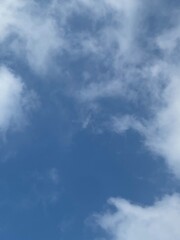 Bright Clear Blue Sky with Gentle Breeze