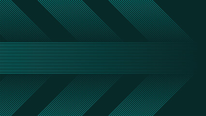 abstract green lines digital geometric elements modern shiny vector background dark green stripes curve luxury for business EPS 10