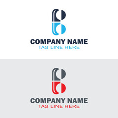 B Letter Logo with Pill and Capsule Style  Modern Medical and Pharmaceutical Design