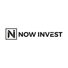 The **Now Invest logo** features a modern and professional design with clean typography and growth-focused elements, representing innovation, progress, and reliability in financial investments.
