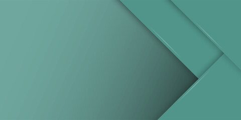 Modern abstract background with overlapping teal shapes and gradient shading, ideal for presentations, banners, and professional design projects. vector eps.