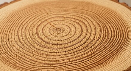 cross section of tree trunk