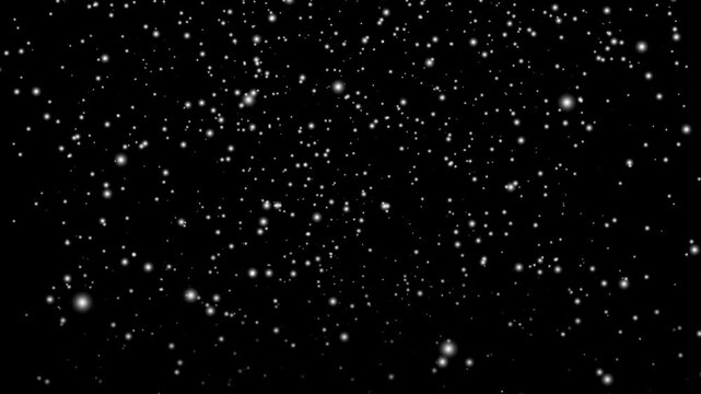Snow Falling Down Animation Black Background. isolated snow Overly. slow falling  snow on the black background.
White Snow overlay layer  on black background 