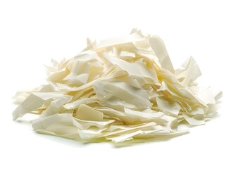 pile of shredded paper
