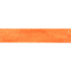 Seamless background watercolor border orange color. Hand drawn illustration, textured. Drawing for background, cards, textile, paper. Color, brush, red, orange, texture, watercolor