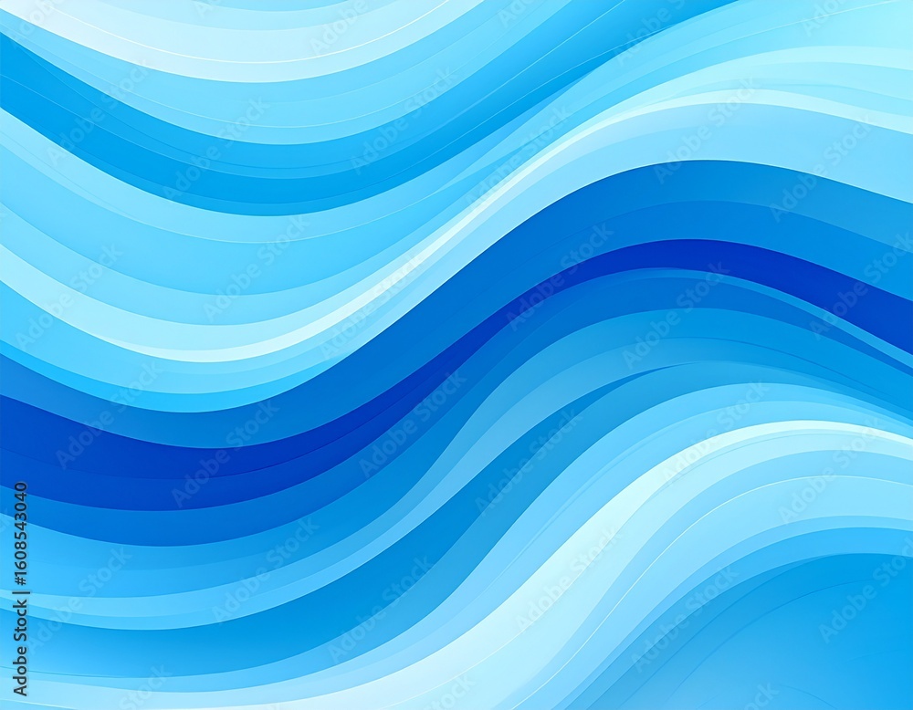 Poster wave pattern element