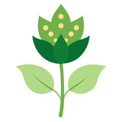 vector illustration of a flower