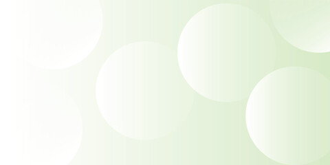 Soft Green Background with Transparent Geometric Circular Elements