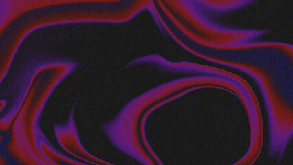 Abstract dark red gradient with rough texture. Neon purple light on gradient background.