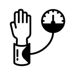 Vector multi color icon for Pressure