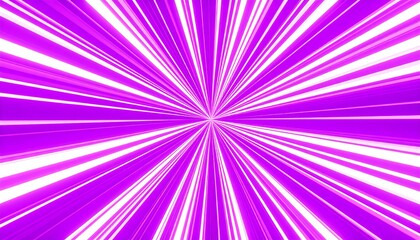 Radiant purple and white radial lines