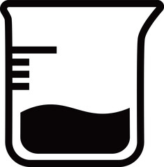 ビーカーのアイコン