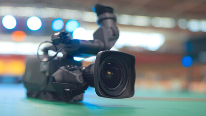tv camera at sporting events