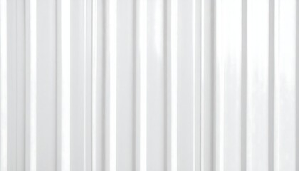 Fototapeta premium White corrugated panel texture