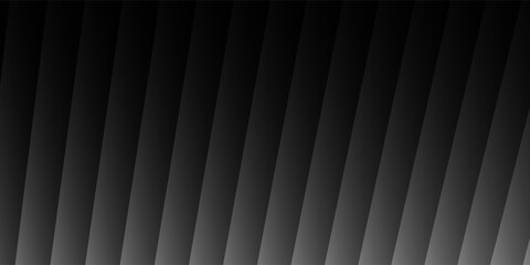 Black abstract background design. Modern wavy line pattern in monochrome colors. Premium stripe texture for banner, business backdrop