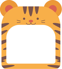 Animal frame tiger

