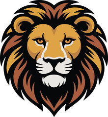 lion mascot logo Transparent png vector