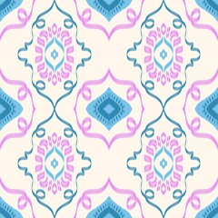 pattern batik flower damask ethnic boho ikat texture tribal geometric background