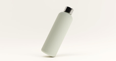 Green Reusable Bottle Tilted Diagonally