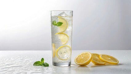 Refreshing lemon water with mint recipe for summer healthy drink and detox beverage preparation tips